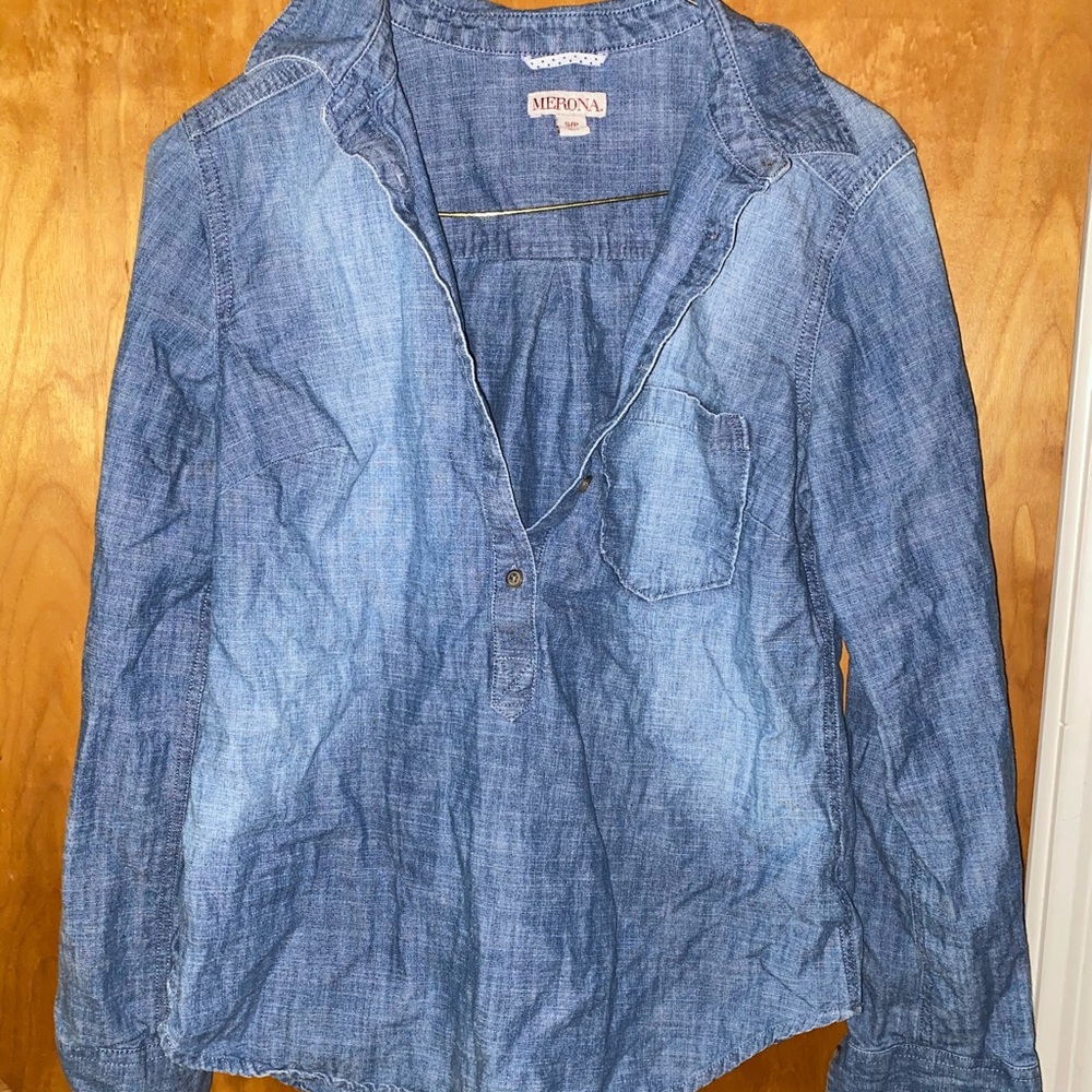 Jean jacket shirt